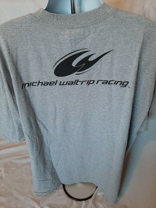 Michael Waltrip Racing Team Issued 3XL Oakley T - shirt Truex Bowyer Martin NASCAR 2