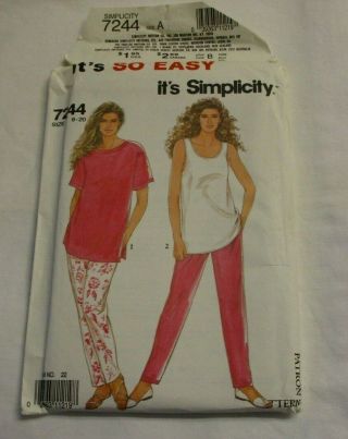 Simplicity 8203 Sewing Pattern Misses 
