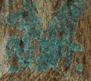 Turquoise Crystals - 2.  8 Cm - Lynch Station,  Virginia 24569