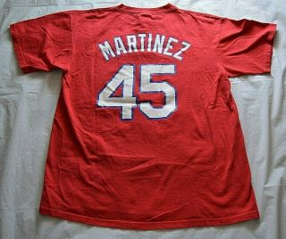 Pedro Martinez Dominicana 2006 World Baseball Classic Majestic T - Shirt - Size L