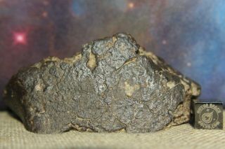 Nwa Unclassified Meteorite 167 Gram Desert Polished Fragment - Windowed