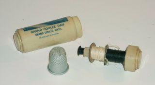 Souvenir Grand Coulee Dam Vintage Sewing Kit
