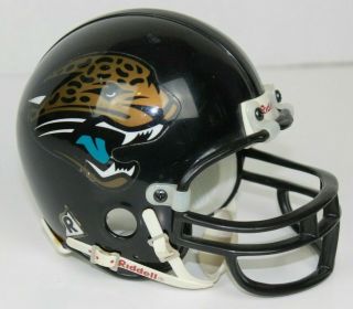 Vintage 1995 Jacksonville Jaguars Jags Riddell Mini Football Helmet Nfl 3 5/8