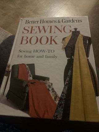 Vintage Sewing Book 1961 Better Homes & Gardens Sewing How To For Home & Family