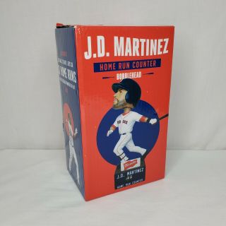 Boston Red Sox Jd Martinez Bobblehead Home Run Counter 2018