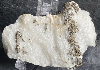 97g Silver Dyscrasite Crystals On Allargentum From Africa