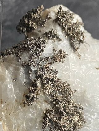 97g Silver Dyscrasite Crystals On Allargentum From Africa 2