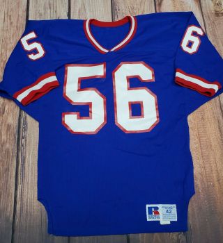 Vtg Lawrence Taylor York Giants Jersey Usa Made Russell Size 42