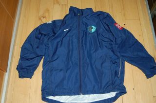 Tampa Bay Mutiny Player Issued Warm - Up Jacket Nike Bandai Defunct Mls Soccer