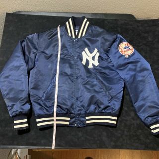 Vintage Starter Mlb Ny York Yankees Satin Jacket Size L