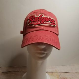 Rutgers Scarlet Knights Top Of The World Hat Adjustable Euc