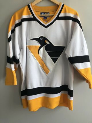 Vintage Jaromir Jagr Pittsburgh Penguins Robo Starter Hockey Jersey Mens L/xl