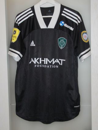 Match Worn Shirt Akhmat Grozny Russia Camiseta Jersey 2020 - 21 Size L Terek