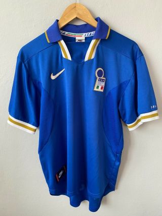 Italy National Team 1996 1997 Nike Home Football Soccer Shirt Jersey Maglia