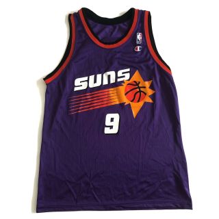 Dan Majerle Phoenix Suns Nba Jersey Men’s Size 48 Champion
