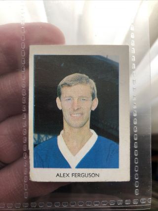 Manchester United Alex Ferguson Player Rookie Card Rangers Scottish 1968 Ab&c