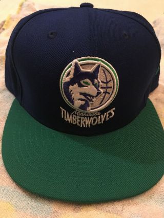 Minnesota Timberwolves Era Fitted Hat Size 7 5/8