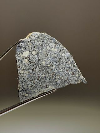 Aba Panu L3 Chondrite Meteorite Fall From Nigeria - 5.  64 Gram Slice