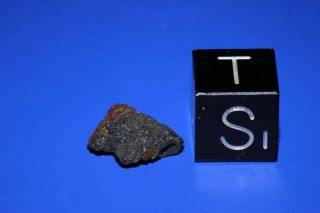 Aguas Zarcas Cm2 Meteorite Fall From Costa Rica - 0.  52 Gram Fragment With Crust