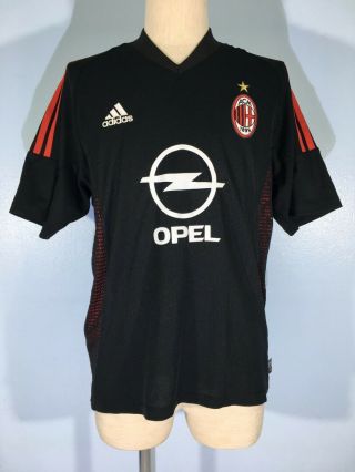 Paolo Maldini Ac Milan Adidas 2004 Italy Home Football Shirt Soccer Jersey S