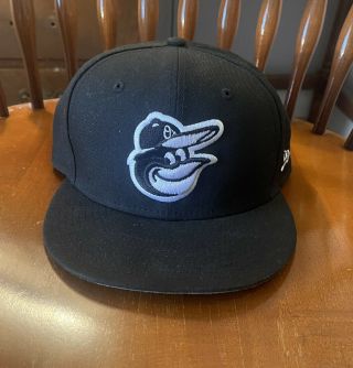 Baltimore Orioles Snapback Hat Era 9fifty Black White Os Baseball Cap