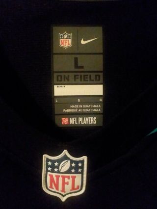 NFL On Field Foles Jaguars Jersey Size L 2