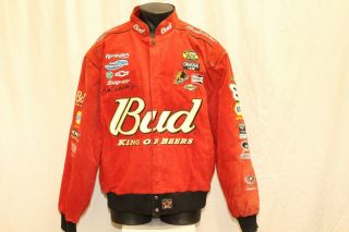 Chase Authentics Dale Earnhardt Jr 8 Budweiser Racing Team Jacket - 2xl