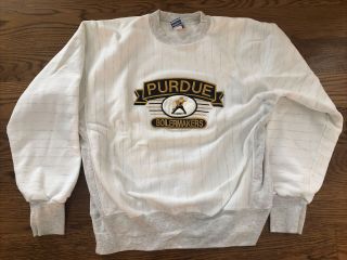 Purdue Boilermakers Vintage Sweatshirt - Size Large