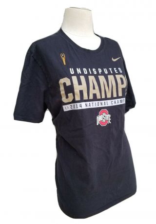 Nike Ohio State Buckeyes 2014 National Champions Undisputed Champs T - Shirt Xl