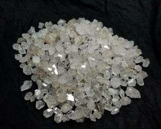 Clear Herkimer Style Double Terminated Diamond Quartz 550 Grams From Baluchistan