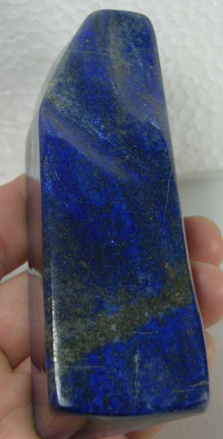 281g Afghanistan 100 Natural Tumbled Rough Lapis Lazuli Specimen 10 oz 108.  00mm 2