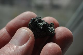 Polybasite - San Juan de Rayas Mine,  Mexico - rare mineral,  old specimen 2