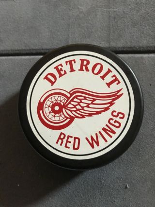 Detroit Red Wings Nhl Vtg General Tire Slug John A.  Ziegler Game Puck