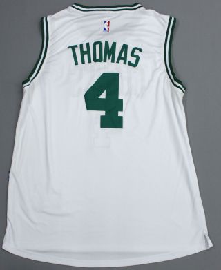 Adidas NBA Boston Celtics Sewn Isaiah Thomas Jersey Men ' s 3XL XXXL,  2 Inches 3