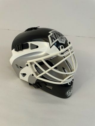 Vintage 90s Nhl La Los Angeles Kings Mini Goalie Mask Helmet Riddell Hockey