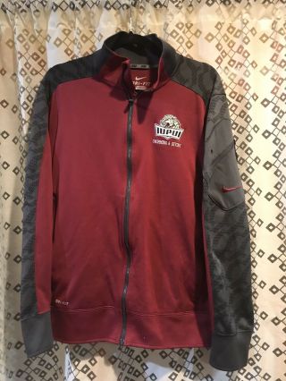 Nike Dri - Fit Iupui Jaguars Swimming And Diving Track Jacket Size M