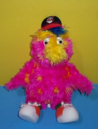 18 " Build A Bear Mlb Cleveland Indians Chief Wahoo Hat Mascot Slider Plush