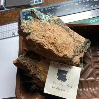 Copper Ore With Native Copper From Australia Heavy 857g Mf3807