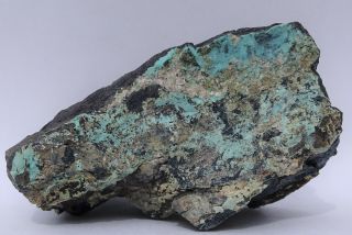 Rare Locality Turquoise W Baryte - - Llanada Copper Mine,  California - - Ex D Reynolds