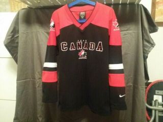 Team Canada Kids Nike Hockey Jersey - Size S (8 - 10 Years)