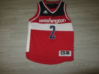 John Wall Washington Wizards Adidas Nba Basketball Jersey Youth Kids Small S 2