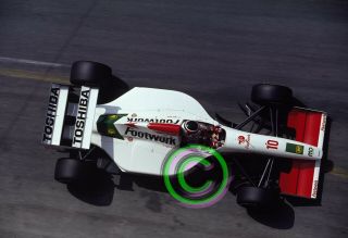 Racing 35mm Slide F1 Aguri Suzuki - Footwork 1993 Monaco Formula1