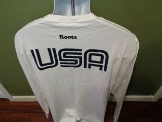 Olympics T Shirt Roots Mens XL Long Sleeve Team USA 2006 Torino Winter 3