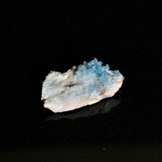 Rare Blue Hyalite Opal From Chalk Mtn.  Mitchell Co.  N.  C.  3522