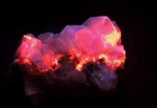 3.  6 Lbs Bright Fluorescence Calcite From Leiping Mine Hunan,  China