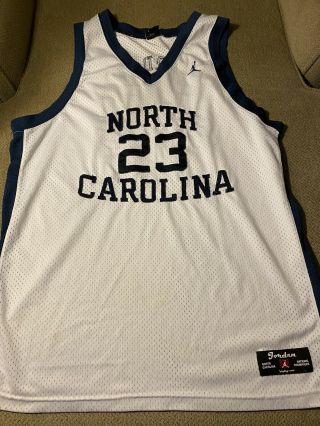 Mens Nike Jordan North Carolina Basketball Jersey White 2xl