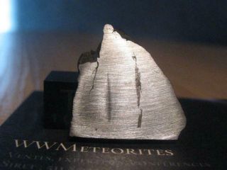 Meteorite Gebel Kamil (Egypt) - From the 5000yo Kamil Crater. 2