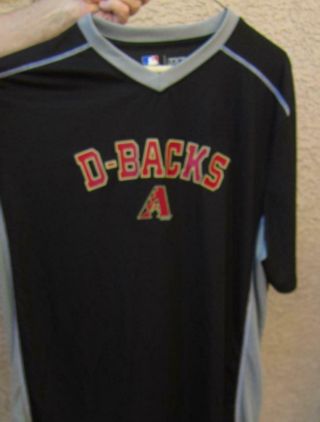 Mlb Baseball Arizona Diamondbacks D - Backs Jersey Shirt Size 3xl
