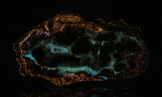 Fluorescent Sphalerite Phosphorescent Dolomite Uv Lw Sw Raibl Mine Italy 85mm