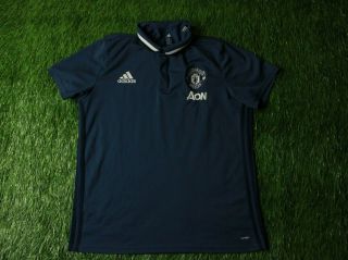 Manchester United 2016 - 2017 Football Polo Shirt Jersey Training Adidas